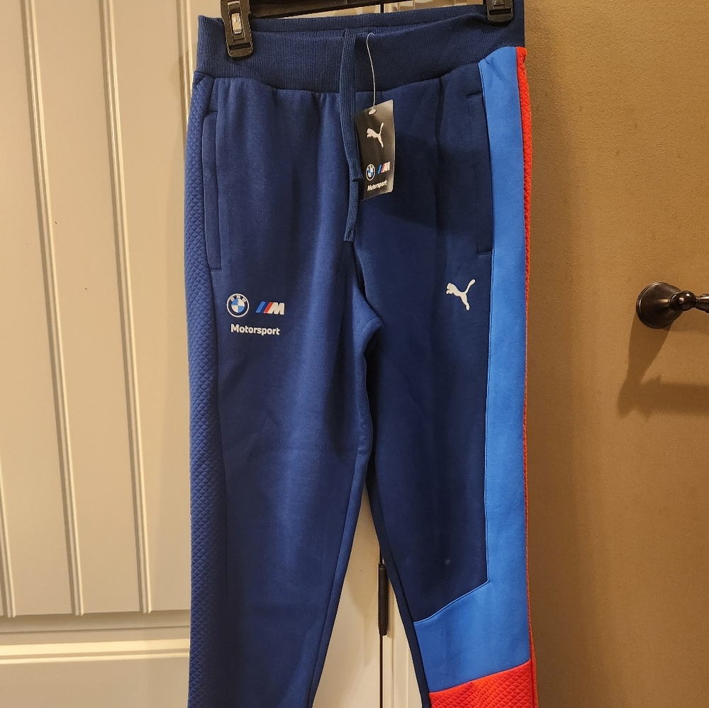 BMW M Motorsport MT7+ Men's Sweatpants - Size Small - NWT